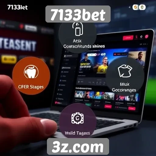 Análise das funcionalidades do site 7133bet